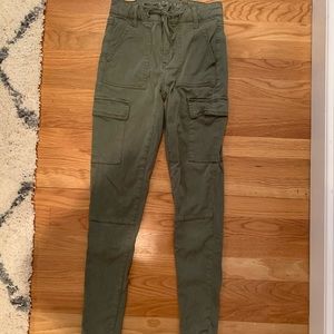Green American Eagle jeans!